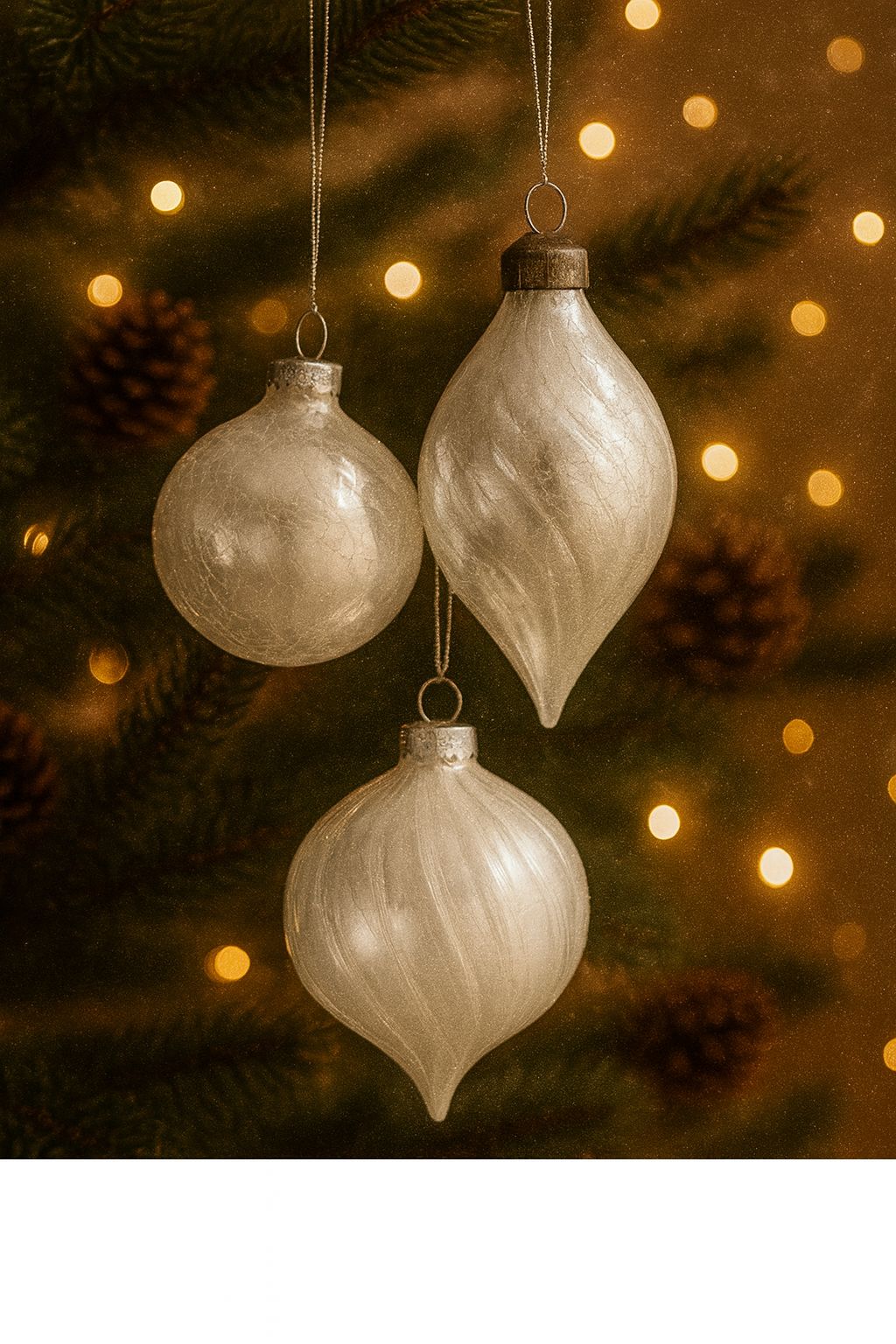 Boule de Noël Brilea, Lot de 3