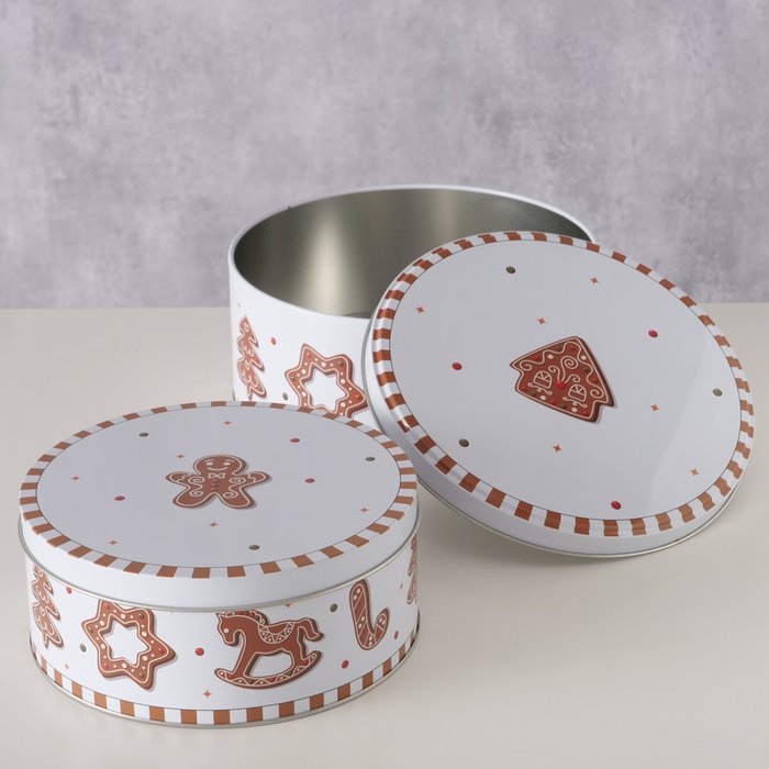 Boîte de stockage Ginger, Lot de 2