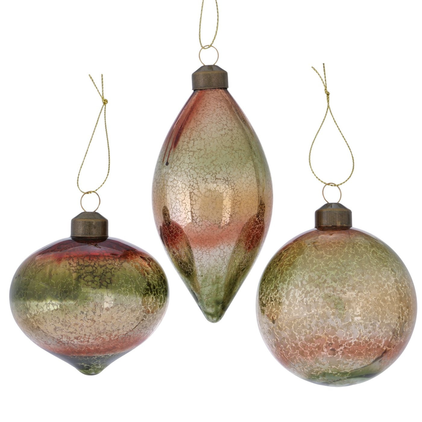 Boule de Noël Balios, lot de 3