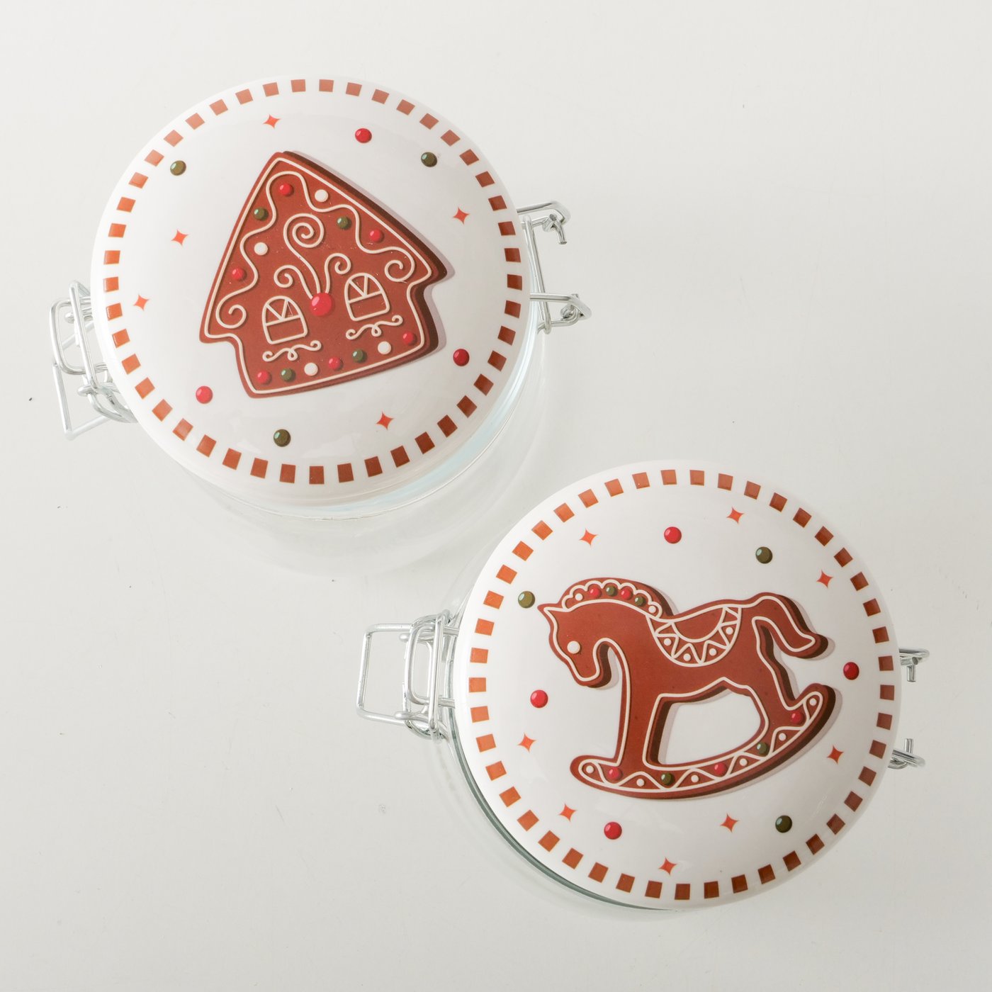 Verre de stockage Ginger, Lot de 2